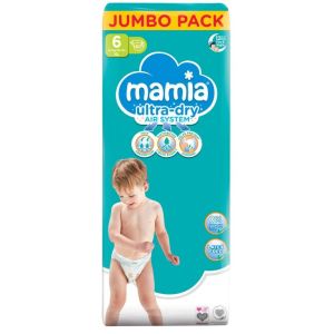  MAMIA Пелени 6 (16+кг) 60 бр.