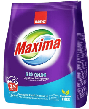 SANO Maxima Bio Прах за пране 1.25 кг.