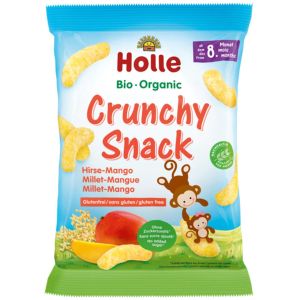  HOLLE CRUNCHY SNACK Био снакс с Просо и Манго 8+ мес. 25 г. 5890