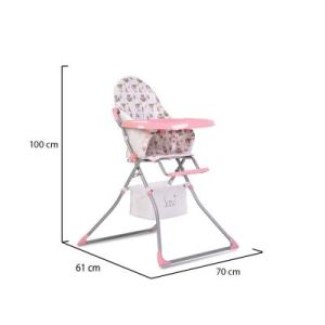 CANGAROO ДЕТСКИ СТОЛ ЗА ХРАНЕНЕ SCAUT РОЗОВ