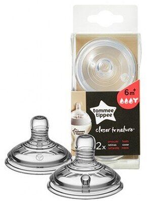  Tommee Tippee Биберони Easi Vent Звезда 4 капки 6м+  0011