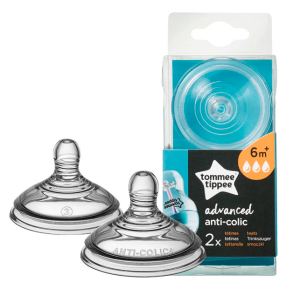  Tommee Tippee Биберони Anti-Colic Plus Fast 3 капки 6м+  