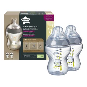 Tommee Tippee Шишета за хранене Easi Vent 260 мл. 0м+ Бухал TT.0023