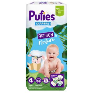 Pufies Fashion & Nature пелени 4 Maxi 54 бр