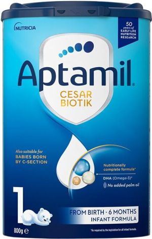  APTAMIL CESAR BIOTIK 1 Мляко за кърмачета 0-6 мес. 800 г