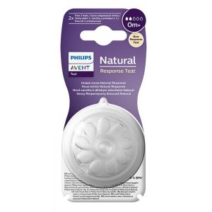 Philips Avent Биберон Natural Response - поток 2 (0м+), 2 бр 0591.01