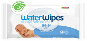 WATER WIPES Бебешки мокри кърпи, 60 бр