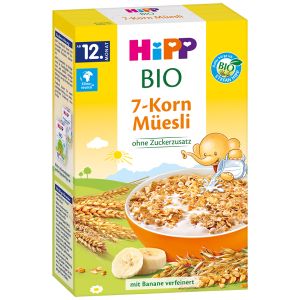 HiPP Био Мюсли 7 зърнени култури 12м+ 250г.код3533