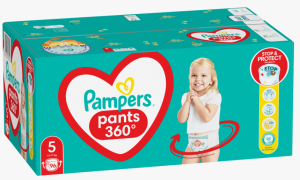 PAMPERS AKTIVE BABY ГАЩИЧКИ Размер 5 (12-17)  96 бр КАШОН