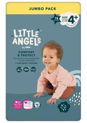 LITTLE ANGELS ПЕЛЕНИ  4+ (10-15 кг) 78 бр