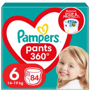 PAMPERS AKTIVE BABY ГАЩИЧКИ Размер  6 (14-19кг.) 84 бр 