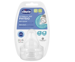 CHICCO Резервен биберон Perfect 5, 0м+ 2 бр.N0267