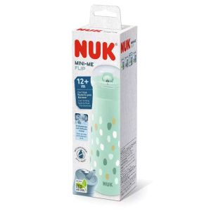 NUK Чаша MINI-ME FLIP 2в1 PP 450 мл 12+ месеца ЗЕЛЕНА 225.326 