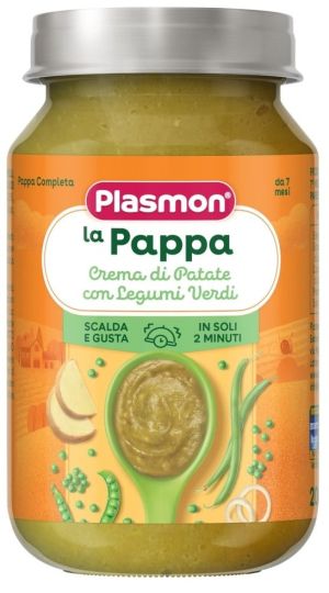 PLASMON Картофено пюре с грах и зелен фасул, 7+ м, 200 g №2762