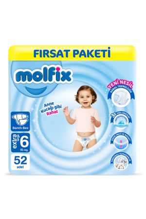 MOLFIX  JUMBO PACK размер 6( 15+кг)  52бр.