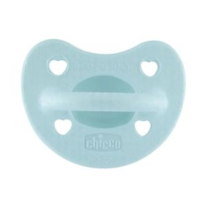 CHICCO Залъгалка силикон PHYSIO SOFT LUX 2-6M 1 бр. СИНЯ N0378