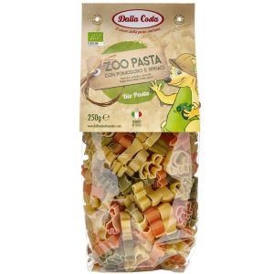 DALLA COSTA ALIMENTARE S.R.L. Био паста за деца Зоопарк трицветна 250г