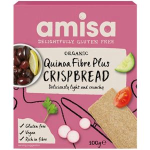AMISA Био хрупкави хлебчета с киноа 100г