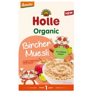 HOLLE Инстантна каша Био пълнозърнесто мюсло бирхер 200г