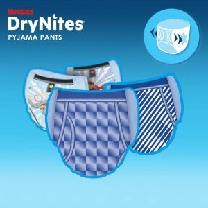  HUGGIES DRYNITES Еднокр. ГАЩИ  8-13 год.(30-48 кг) МОМЧЕ 9 бр.