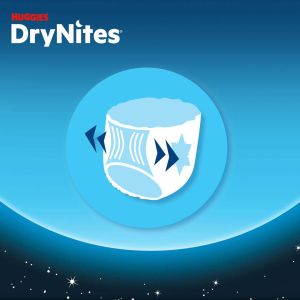  HUGGIES DRYNITES Еднокр. ГАЩИ  8-13 год.(30-48 кг) МОМЧЕ 9 бр.