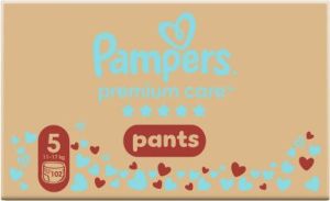 PAMPERS PREMIUM CARE ГАЩИЧКИ  Размер 5  (12-17)102 бр. КАШОН
