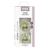 BIBS Studio COLOUR Pin, Sage Mix, 2 бр. Биберон 6-18 месеца/12015102/