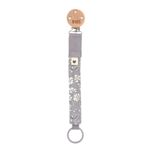 BIBS x Liberty Клипс за Залъгалка Capel - Fossil Grey/942110303/