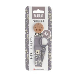 BIBS x Liberty Клипс за Залъгалка Capel - Fossil Grey/942110303/