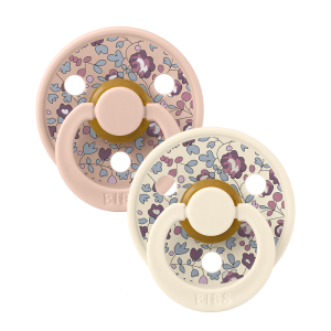 BIBS Liberty COLOUR Eloise Blush Mix, 2 бр. Биберони 6-18 месеца/12011102/